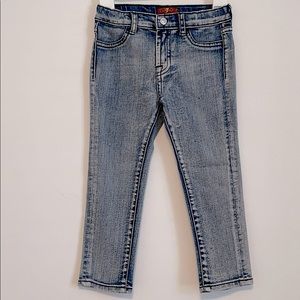 7 for all mankind kids distressed vintage wash 3t